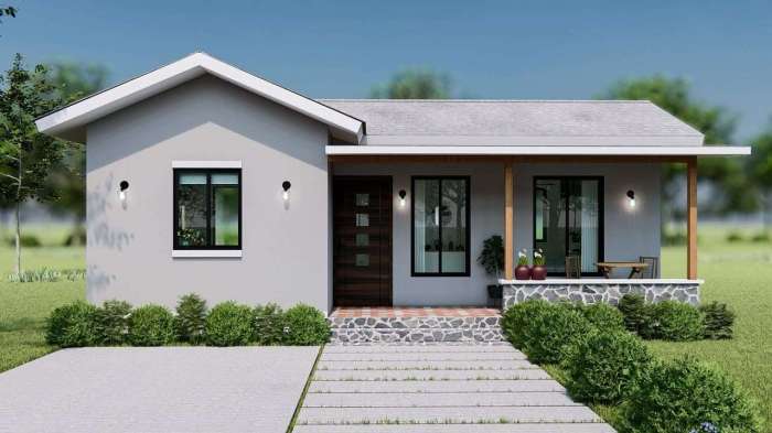 Contoh desain rumah sederhana