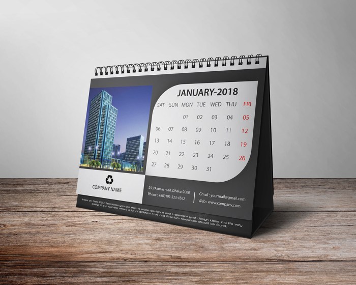 Calendar desk design unique calendars