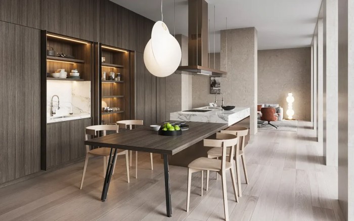 Contoh desain dapur terbuka